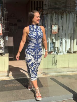 Vestido Midi Santori FARM