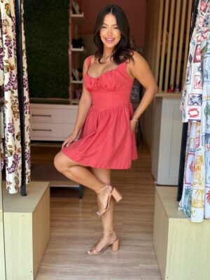 Vestido Curto  Corselet FARM - Imagem 3