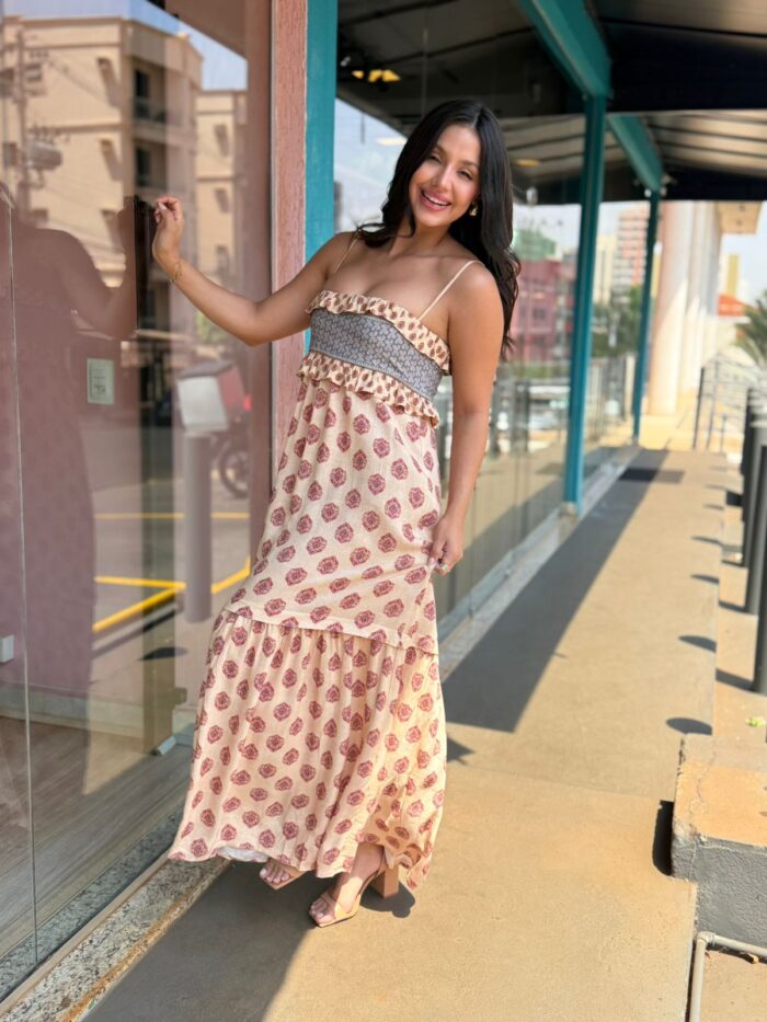 Vestido Midi Estampa Haze - Imagem 2