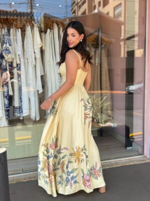 Vestido Cropped Corselet Maira Lenco - Imagem 2