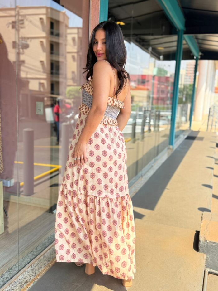 Vestido Midi Estampa Haze - Imagem 4