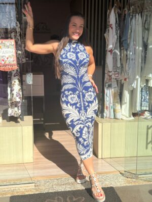 Vestido Midi Santori FARM - Imagem 4
