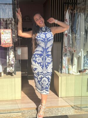 Vestido Midi Santori FARM - Imagem 5