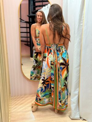 Vestido  Lenço  Bem Querer FARM - Imagem 3