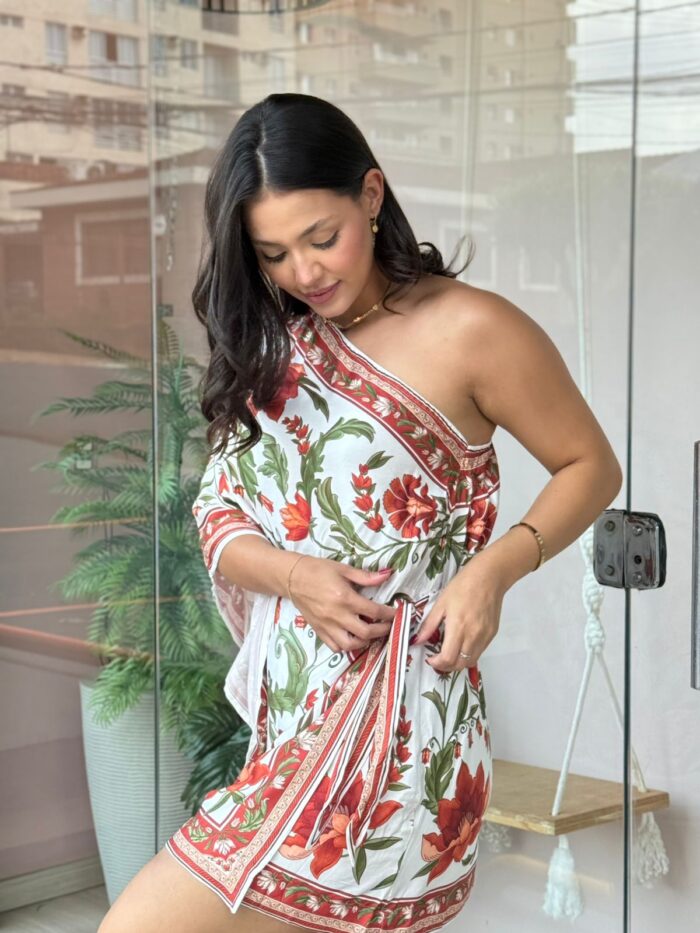 Vestido Ombro Só Natalia FARM - Imagem 3