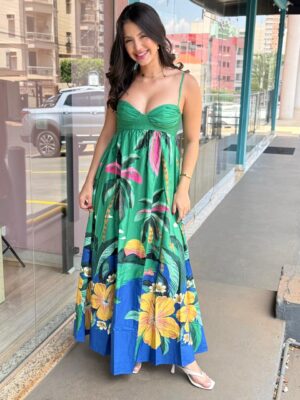 Vestido Longo Oasis FARM - Imagem 5