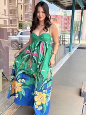 Vestido Longo Oasis FARM - Imagem 4