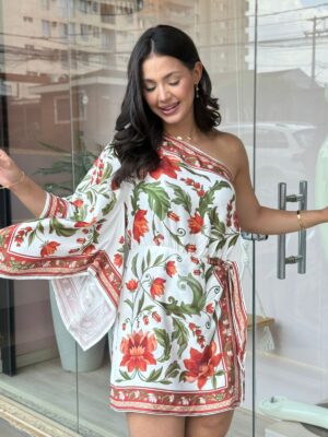 Vestido Ombro Só Natalia FARM - Imagem 6