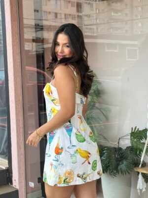 Vestido Curto Coquetel FARM - Imagem 4