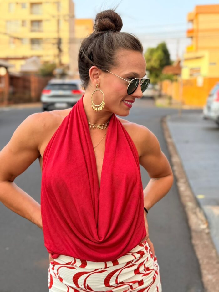 Blusa Frente Única Tule | FARM - Imagem 1