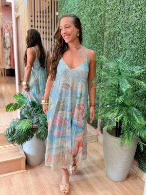 Vestido Paetê Vênus Import FARM - Imagem 4