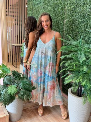 Vestido Paetê Vênus Import FARM