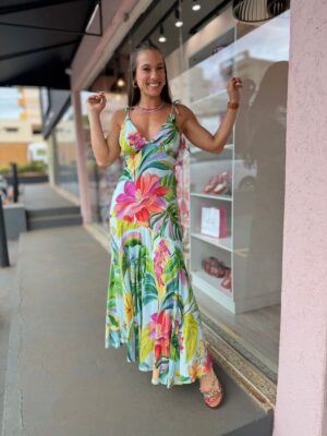 Vestido Cropped Canto dos Pássaros FARM - Imagem 3