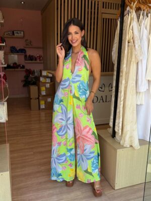 Macacão Amor de Flor FARM