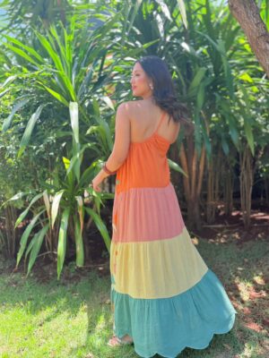 Vestido Cutwork Souvenir Litoral FARM - Imagem 5