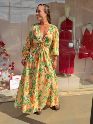 Vestido Longo Pera Chic FARM - Imagem 4