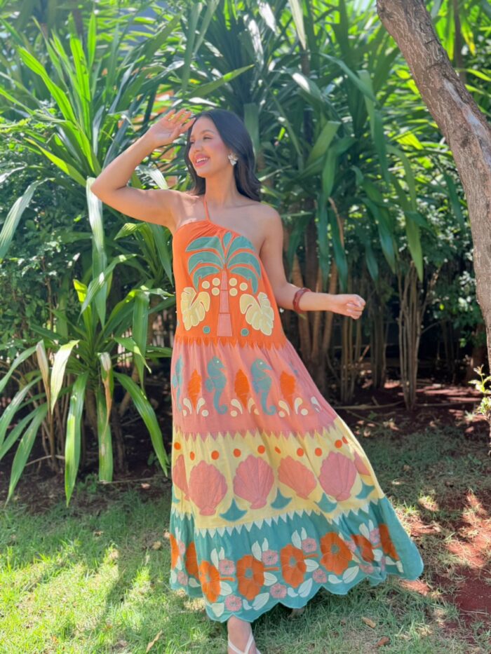 Vestido Cutwork Souvenir Litoral FARM