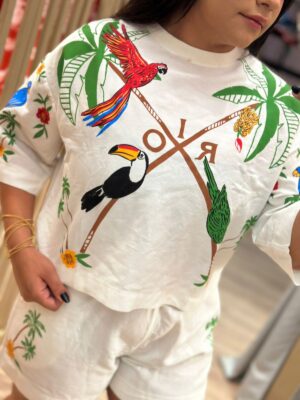 T-shirt Mangão Come To Rio FARM - Imagem 2