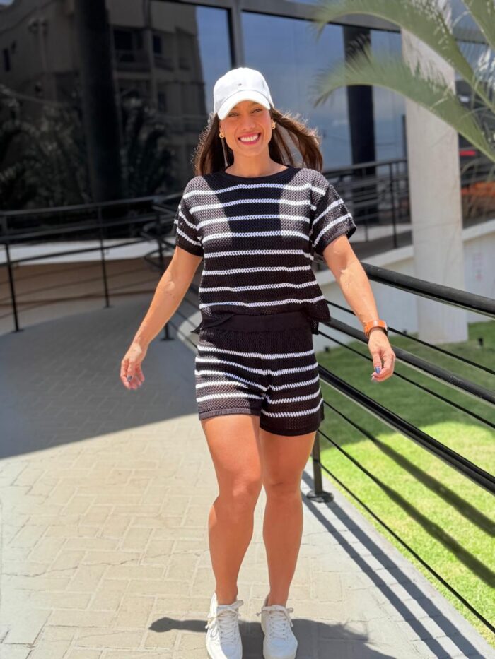 Conjunto Leticia Listrado