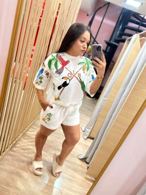 T-shirt Mangão Come To Rio FARM - Imagem 3