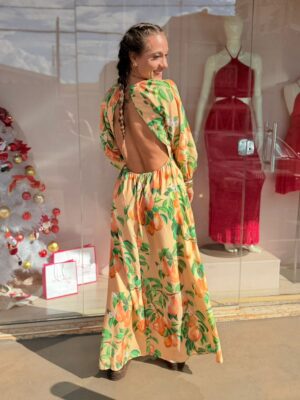 Vestido Longo Pera Chic FARM - Imagem 3