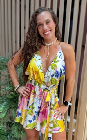 Macaquinho Floral Malu FARM - Imagem 2